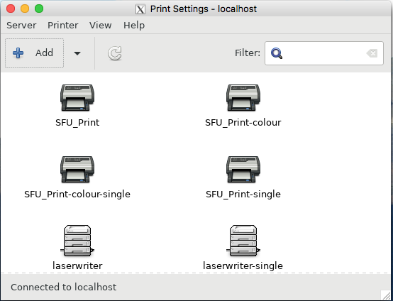 Print Settings